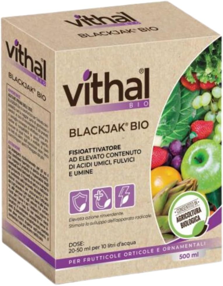 VITHAL Bio Integratore Blackjak Naturale Per Piante Sane E Terreni Rigenerati