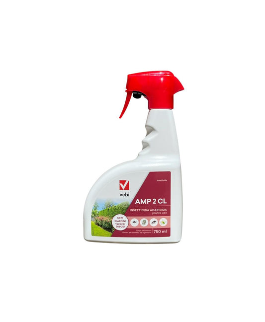 AMP 2 CL ml 750 insetticida acaricida per piante giardino siepi