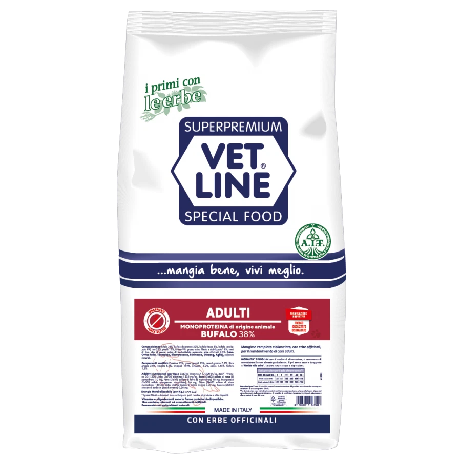Vet Line ADULTI crocchette per cani monoproteico
