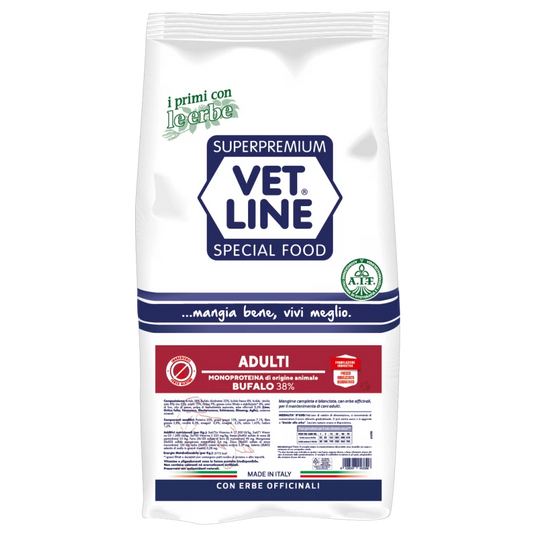 Vet Line ADULTI crocchette per cani monoproteico